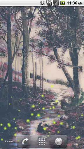 Play Woodland Stream LWP Free