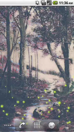 Play Woodland Stream LWP Free