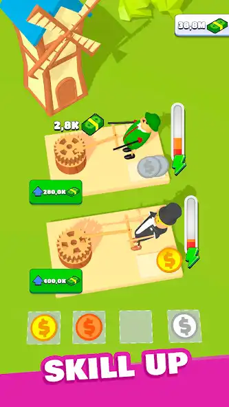 Play Woodman Idle Tycoon as an online game Woodman Idle Tycoon with UptoPlay