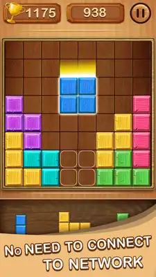 Play wood puzzle