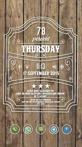 Play APK Woodsie for Total Launcher  and enjoy Woodsie for Total Launcher with UptoPlay com.ss.launcher2<br><br>2. You must have Hawakivi TL Theme Collections (app by Hawakivi) installed on your device.<br><br>https://play.google.com/store/apps/details?id=com.ss.launcher2.hawakivi<br><br>3. Your Android OS must be at least 4.0.0<br><br>4. Your Total Launcher must be at least 1.1.0<br><br><br>Installation Instruction :<br><br><br>1. Go to Hawakivi TL Themes Collections app after you install this theme.<br><br>2. Look for the theme by sliding the screen ( or search by name ).<br><br>3. Once you see the theme, Apply it and choose Commit. <br><br><br><br>THANK YOU!<br><br><br><br><br>TL Launcher app by ChYK ( geek21c@gmail.com )<br><br>Hawakivi TL Launcher Themes by Hawakivi ( hawakivi@gmail.com )<br><br>Widgets : <br><br>Calendget by CoMoSense (comosense@gmail.com)<br>Quote Widget for Android by Yogesh Dama (yogi.306@gmail.com)</div><br><br><br><a title= 