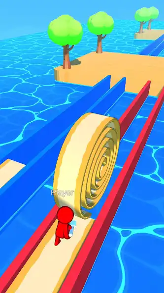 Play Wood Spiral Race as an online game Wood Spiral Race with UptoPlay