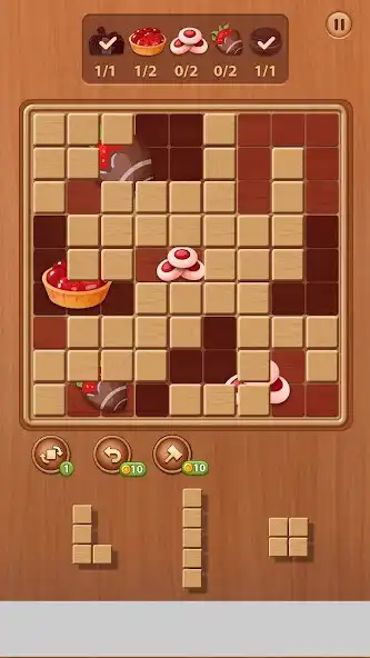 Play Wood Sudoku - Block Puzzle as an online game Wood Sudoku - Block Puzzle with UptoPlay
