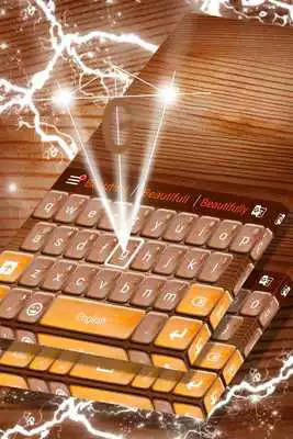 Play Wood Theme For GO Keyboard