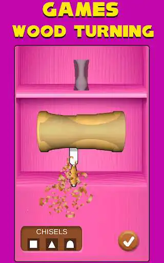 Play Wood Turning Games 3D 2021  and enjoy Wood Turning Games 3D 2021 with UptoPlay