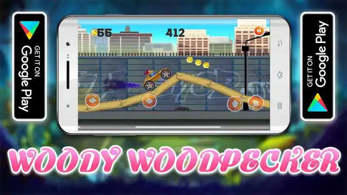 Play Woody Super Woodpecker Supercars Adventure