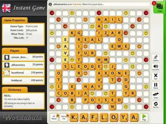 Play Wordabula Tablet