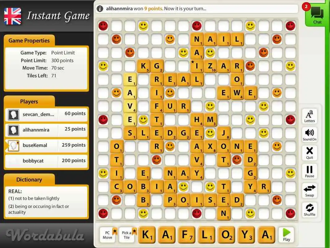 Play Wordabula Tablet
