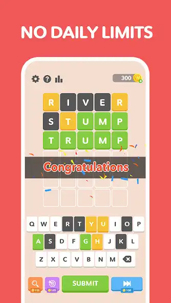 Play Wordaily - 2022 Unlimited Mode as an online game Wordaily - 2022 Unlimited Mode with UptoPlay