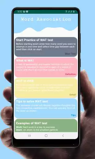 Play WORD ASSOCIATION TEST