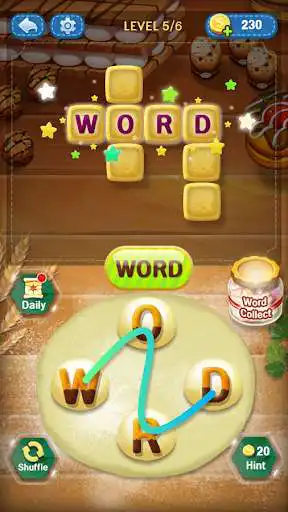 Play Word Bakery as an online game Word Bakery with UptoPlay
