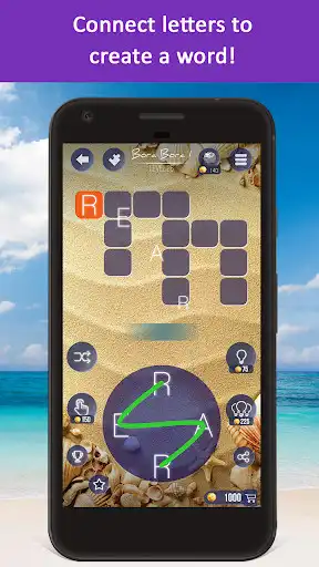Play Word Beach: Word Search Games as an online game Word Beach: Word Search Games with UptoPlay