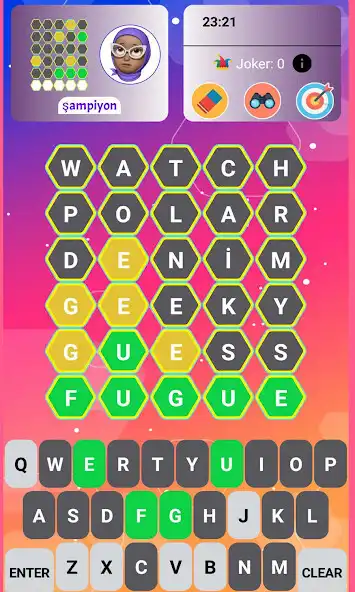 Play WordBee - Word Puzzle Battle  and enjoy WordBee - Word Puzzle Battle with UptoPlay