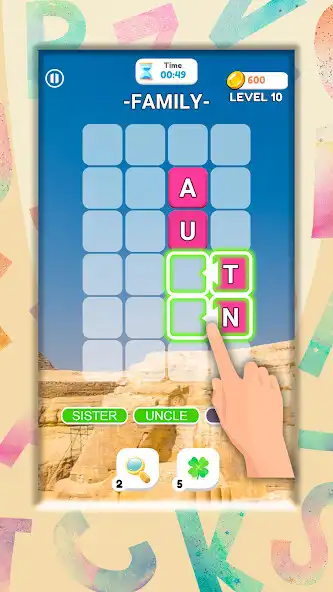 Play Word Blast: Word Guess Puzzle as an online game Word Blast: Word Guess Puzzle with UptoPlay
