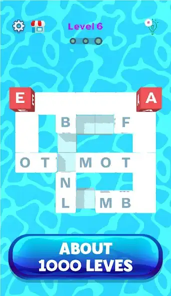 Play Word Blocks 3D Puzzle Game - Letter Roll Quiz  and enjoy Word Blocks 3D Puzzle Game - Letter Roll Quiz with UptoPlay