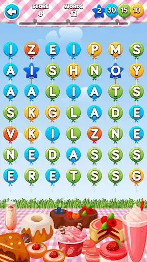 Play Word Burst: Garden Party as an online game Word Burst: Garden Party with UptoPlay