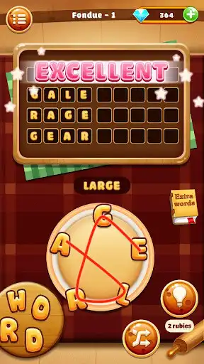Play Word Cake as an online game Word Cake with UptoPlay