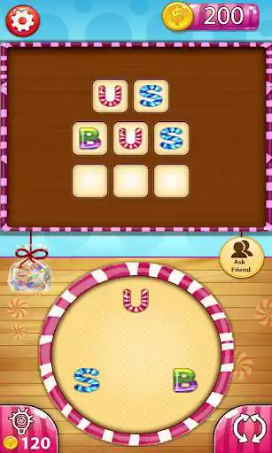 Play Word Candy Connect as an online game Word Candy Connect with UptoPlay