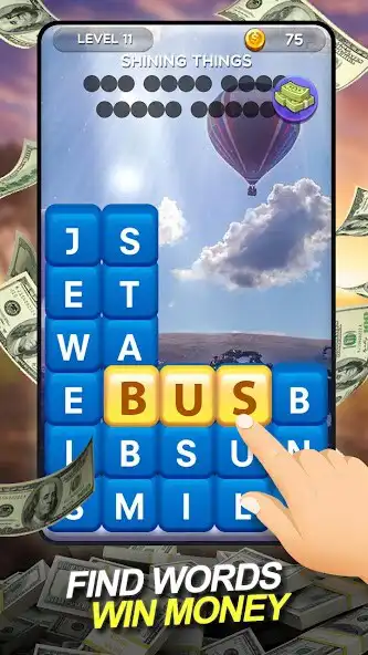 Play Word Cash  and enjoy Word Cash with UptoPlay