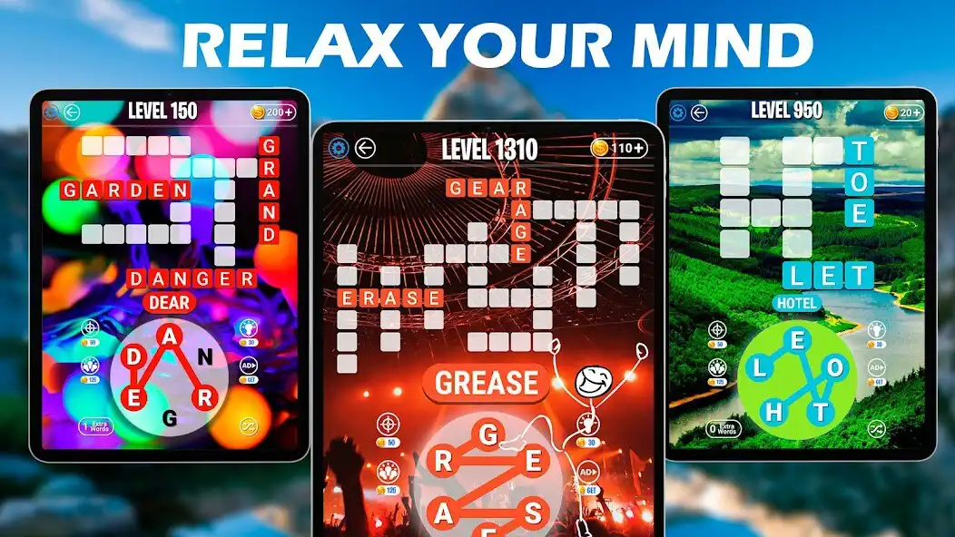 Play Word Connect 2022 - Sceneries  and enjoy Word Connect 2022 - Sceneries with UptoPlay