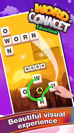 Play APK Word Connect - Crossword Educational Game  and enjoy Word Connect - Crossword Educational Game with UptoPlay com.GameiFun.CrossyWordEducational