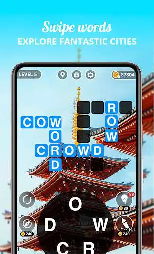 Play Word Connect Game - Wordwise as an online game Word Connect Game - Wordwise with UptoPlay