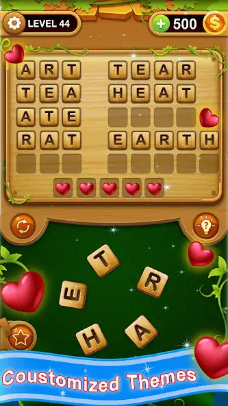 Play Word Connect Wordscapes Puzzle as an online game Word Connect Wordscapes Puzzle with UptoPlay
