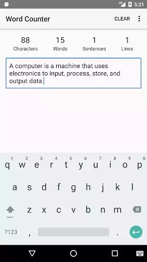 Play Word Counter