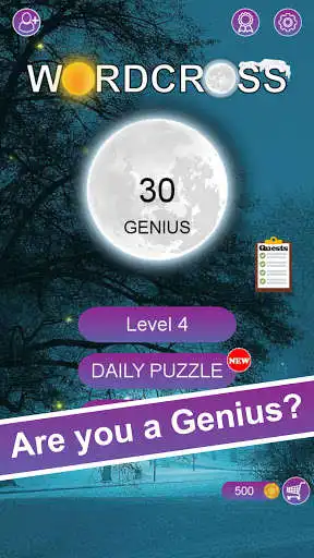 Play Word Cross - Crossword Game  and enjoy Word Cross - Crossword Game with UptoPlay