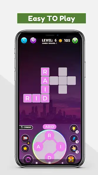 Play Word Cross - Fun Word Games as an online game Word Cross - Fun Word Games with UptoPlay