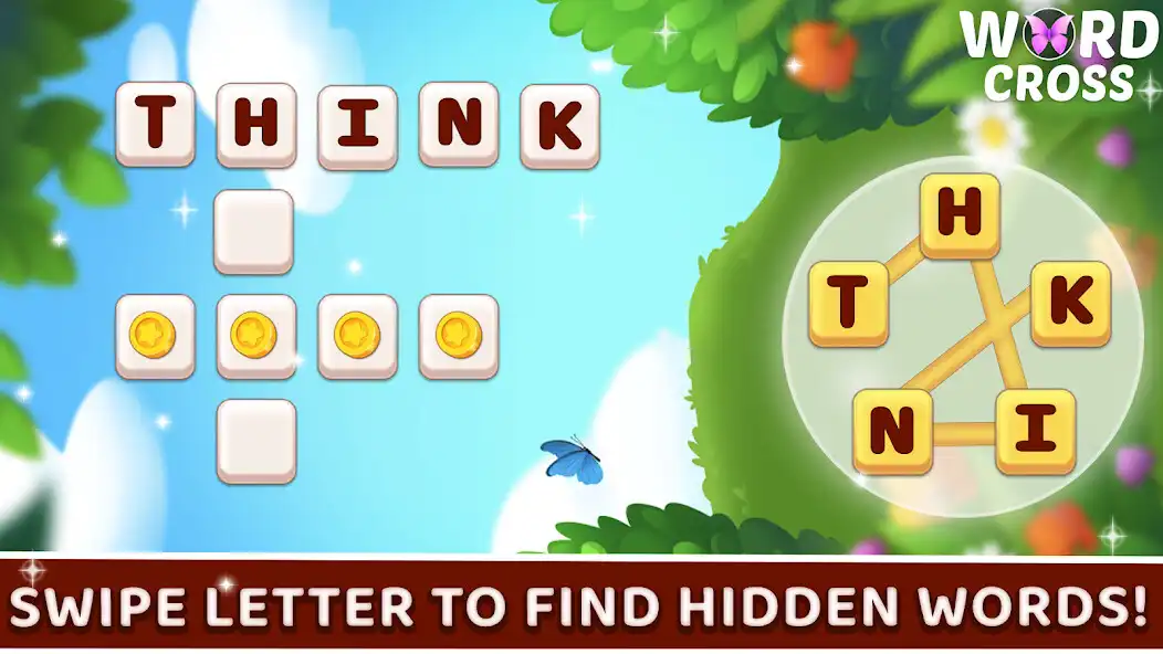 Play Word Cross: Wordscapes Wonders  and enjoy Word Cross: Wordscapes Wonders with UptoPlay