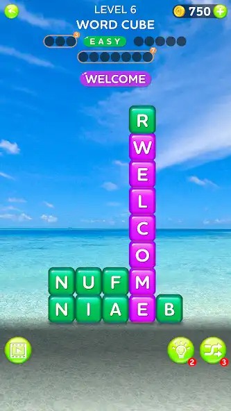 Play Word Cube - Find Words  and enjoy Word Cube - Find Words with UptoPlay
