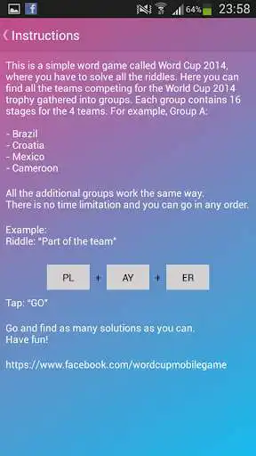 Play Word Cup 2014 Lite