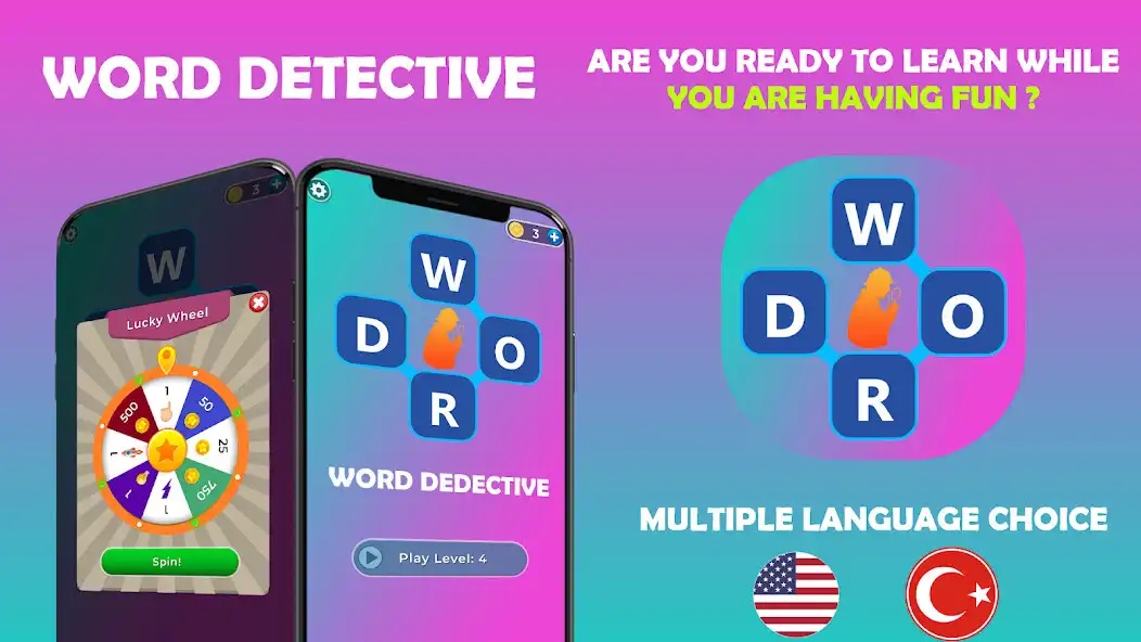 Play Word Detective - Word Game  and enjoy Word Detective - Word Game with UptoPlay