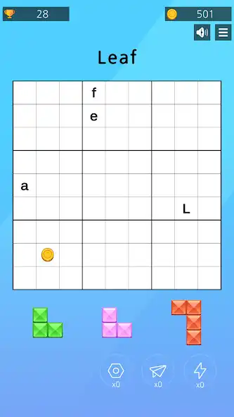 Play Worddoku Puzzle  and enjoy Worddoku Puzzle with UptoPlay
