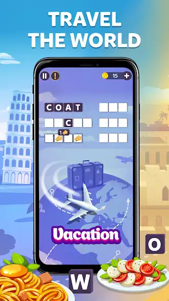 Play Wordelicious - Fun Word Puzzle  and enjoy Wordelicious - Fun Word Puzzle with UptoPlay