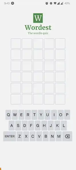 Play Wordest - Daily Word Quiz as an online game Wordest - Daily Word Quiz with UptoPlay