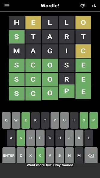 Play Worde! Unlimited word game! as an online game Worde! Unlimited word game! with UptoPlay
