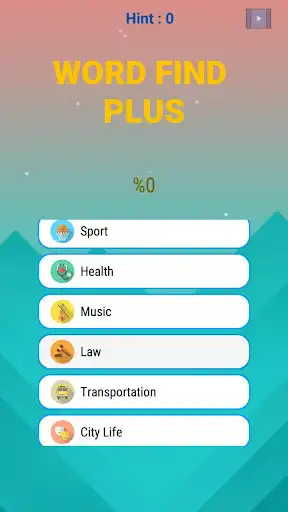 Play WORD FIND PLUS as an online game WORD FIND PLUS with UptoPlay