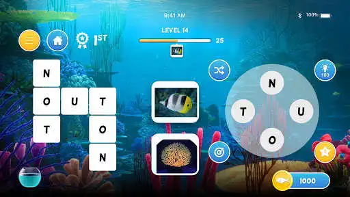 Play WordFish as an online game WordFish with UptoPlay