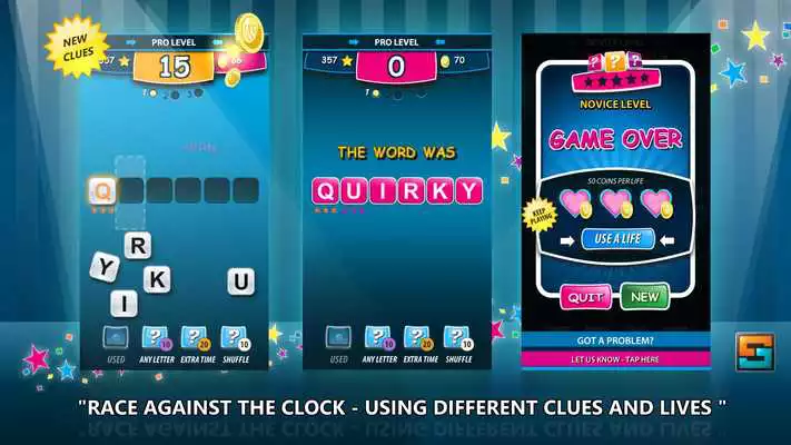 Play WORDFIX - word scramble, word shuffle, word jumble