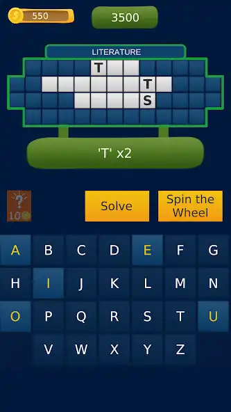 Play Word Fortune Wheel of Phrases as an online game Word Fortune Wheel of Phrases with UptoPlay