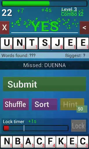Play Word Game 2 as an online game Word Game 2 with UptoPlay