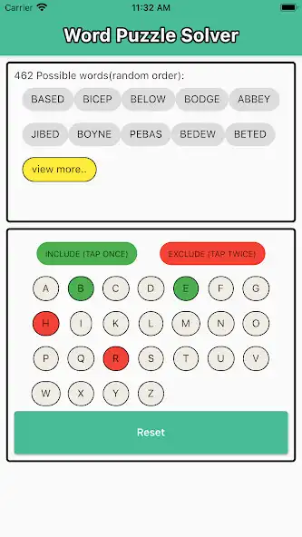 Play Word Game Solver - 5 letters as an online game Word Game Solver - 5 letters with UptoPlay