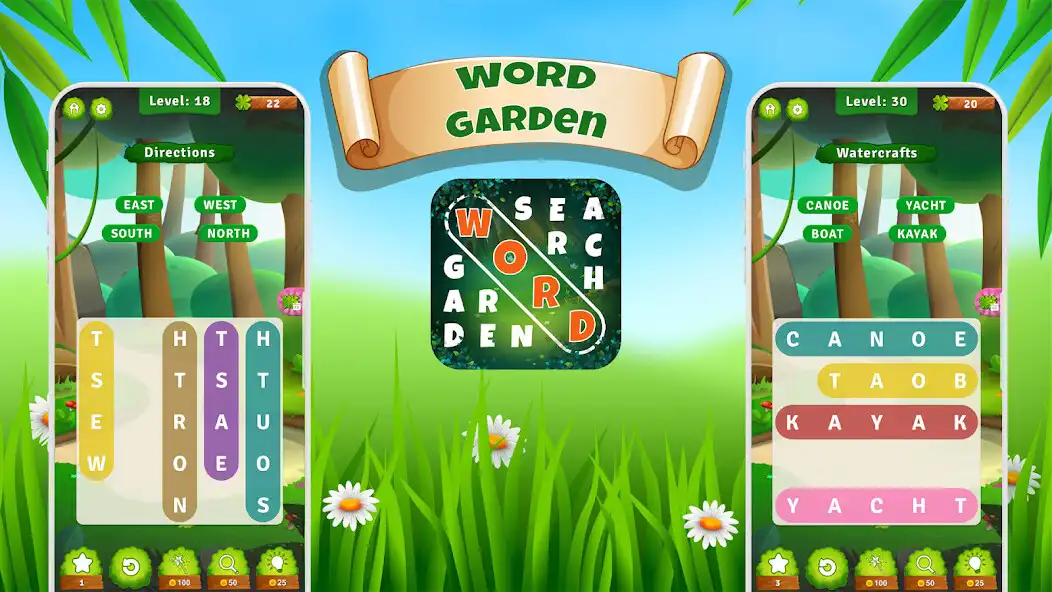 Play Word Garden: Bloom  Relax  and enjoy Word Garden: Bloom  Relax with UptoPlay