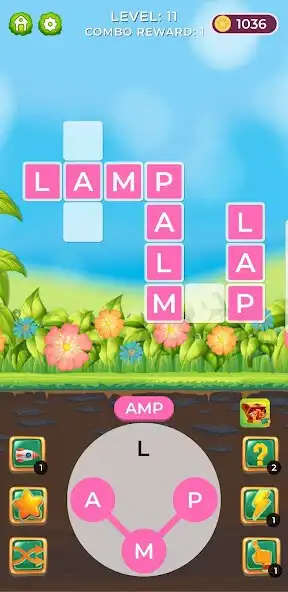 Play Word Garden - CrossWords Bloom as an online game Word Garden - CrossWords Bloom with UptoPlay