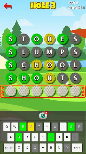Play Word Golf – Word Guessing Game  and enjoy Word Golf – Word Guessing Game with UptoPlay