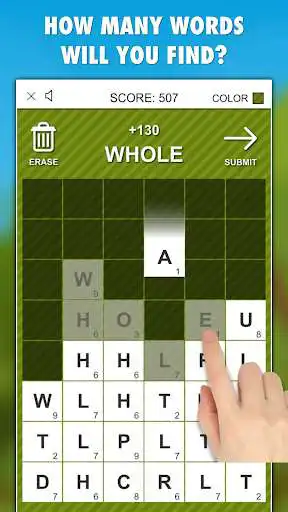Play WordGram as an online game WordGram with UptoPlay