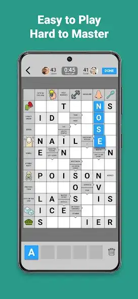 Play Wordgrams - Crossword Puzzle as an online game Wordgrams - Crossword Puzzle with UptoPlay