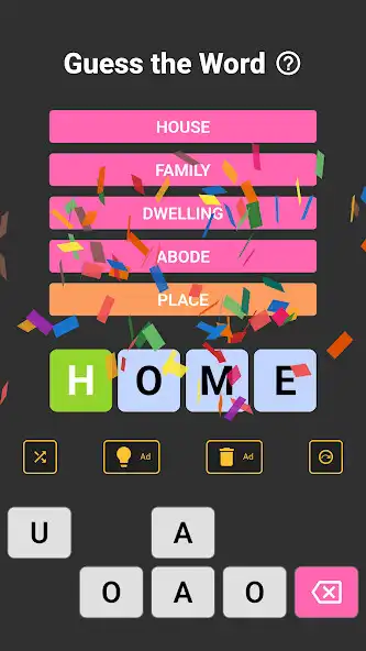 Play WordGuess 5Clues as an online game WordGuess 5Clues with UptoPlay